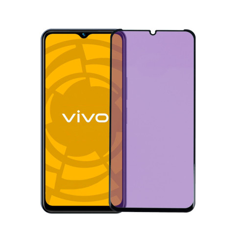 Verre Trempe Full Anti Blue-Ray pour Vivo Y16