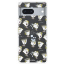 Funda para Google Pixel 7 5G Oficial de Disney Chip Potts Siluetas - La Bella y la Bestia