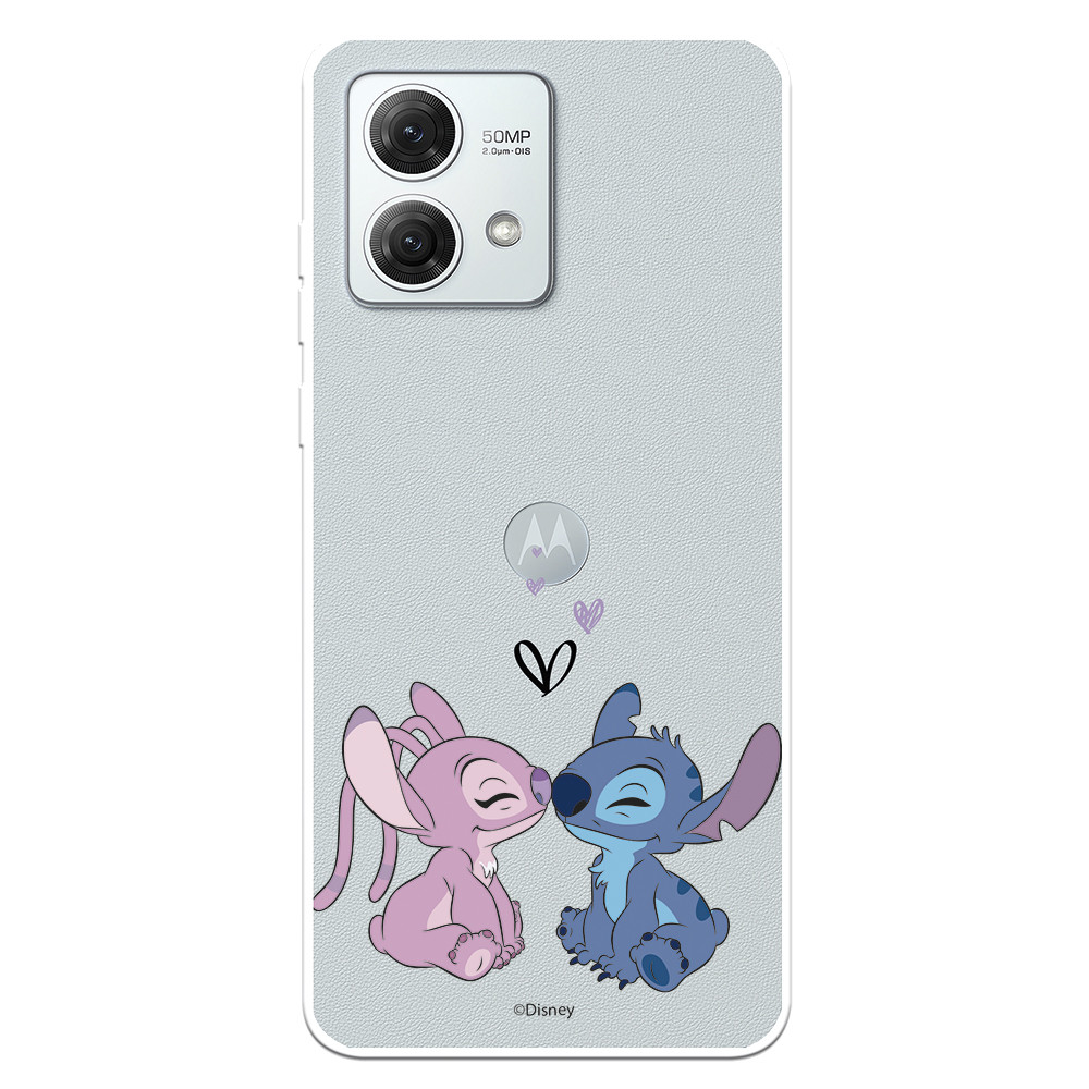 Etui Voor Motorola Moto G84 5g Officiële Disney Angel And Stitch Beso Lilo And Stitch