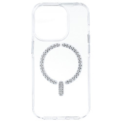 Funda Antiyellow Compatible con MagSafe con Brillantes para iPhone 14 Pro