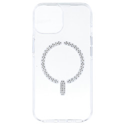 Funda Antiyellow Compatible con MagSafe con Brillantes para iPhone 14