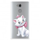 Officiële Disney Marie Silhouette transparante hoes voor Sony Xperia XA2 Ultra - The Aristocats
