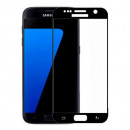 Volledig zwart gehard glas voor de Samsung Galaxy S7