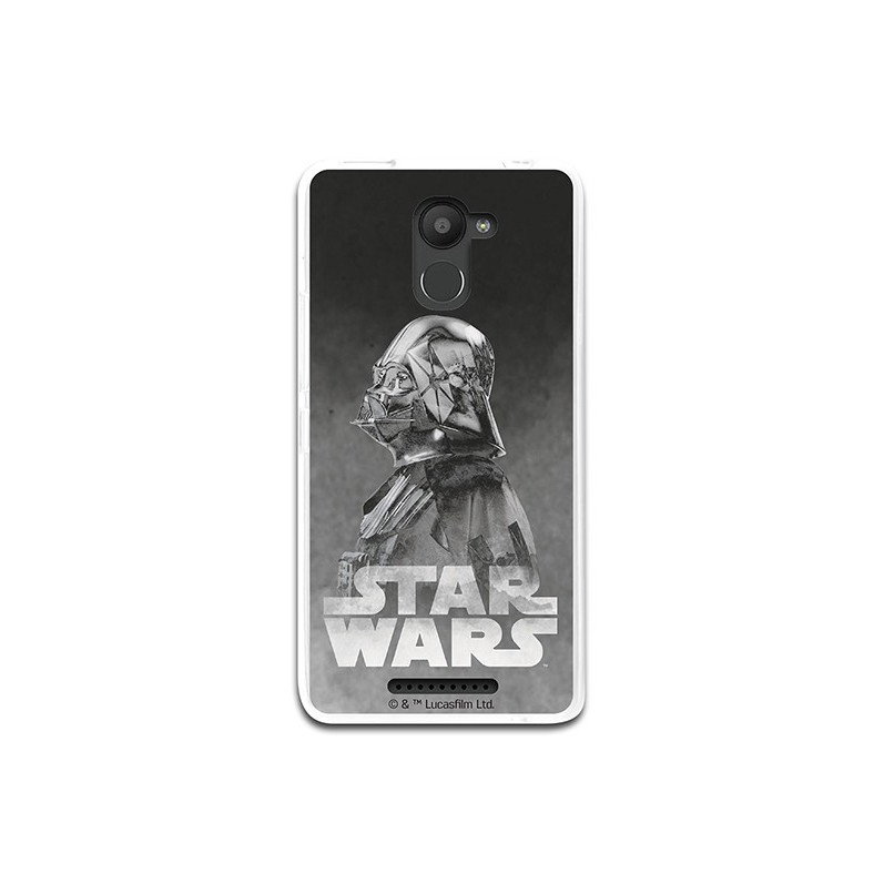 Star Wars Darth Vader Zwart BQ Aquaris U Plus Hoesje