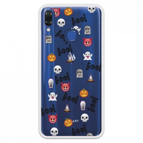 Carcasa Halloween Icons para Vsmart Joy 1 Plus- La Casa de las Carcasas