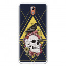 Carcasa Calavera Cuervo para Nokia 3.1- La Casa de las Carcasas