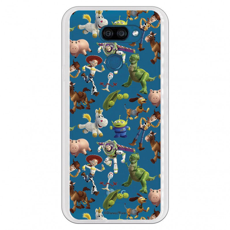 Funda para LG K40S Oficial de Disney Muñecos Toy Story Siluetas - Toy Story