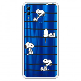 Funda para Huawei P Smart 2019 Oficial de Peanuts Snoopy rayas - Snoopy