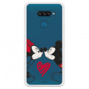 Funda para LG K50S Oficial de Disney Mickey y Minnie Beso - Clásicos Disney