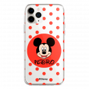 Gepersonaliseerde Disney-gsm-hoes met je naam Mickey Mouse - Officiële Disney-licentie