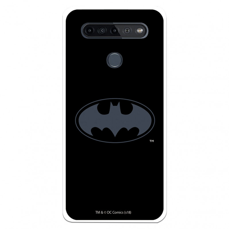 Fundaara LG K51S Oficial de DC Comics Batman Logo Transparente - DC Comics