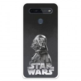 Fundaara LG K51S Oficial de Star Wars Darth Vader Fondo negro - Star Wars