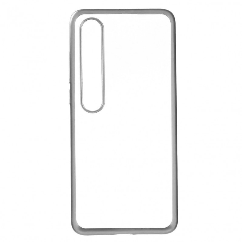 Funda Bumper Premium Plata para Xiaomi Mi 10- La Casa de las Carcasas