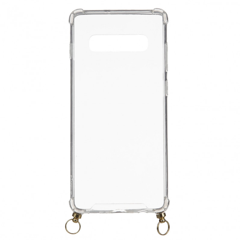 Transparant koord siliconen hoesje voor Samsung Galaxy S10 Plus