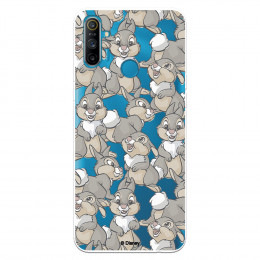 Funda para Realme 6i Oficial de Disney Tambor Patrones - Bambi