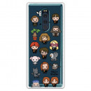 Carcasa Oficial Harry Potter icons characters para Sony Xperia XZ4 - La Casa de las Carcasas