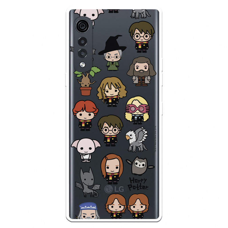 Funda para LG Velvet 5G Oficial de Harry Potter Personajes Iconos - Harry Potter