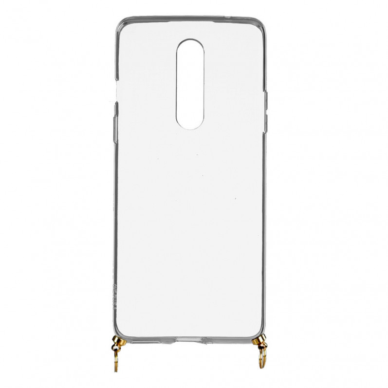 Funda Silicona Colgante Transparente para OnePlus 8- La Casa de las Carcasas