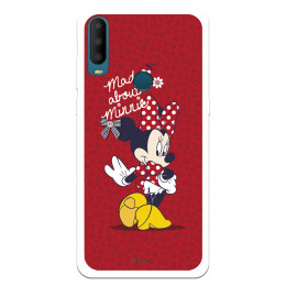 Funda para Alcatel 1S 2020 Oficial de Disney Minnie Mad About - Clásicos Disney