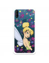 Funda para Alcatel 1B 2020 Oficial de Disney Campanilla Flores - Peter Pan