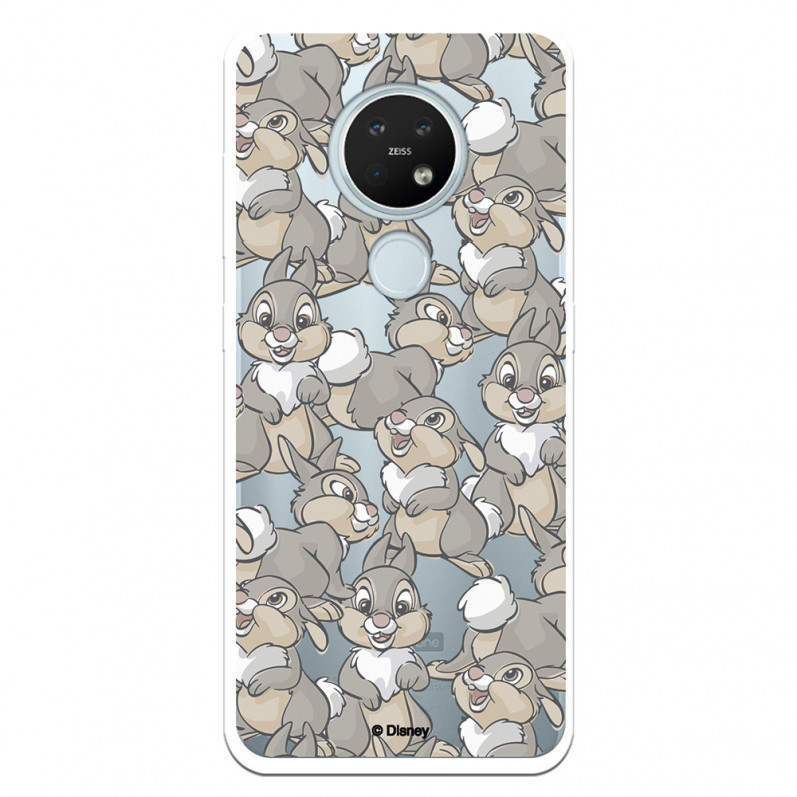 Funda para Nokia 7.2 Oficial de Disney Tambor Patrones - Bambi