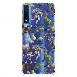 Funda para TCL 20 5G Oficial de Disney Muñecos Toy Story Siluetas - Toy Story