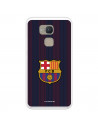 Coque pour Bq Aquaris V Plus du FC Barcelone Lignes Blaugrana - Licence Officielle du FC Barcelone