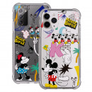 Coque Officielle Disney Sticker - Mickey Minnie Collage Vintage