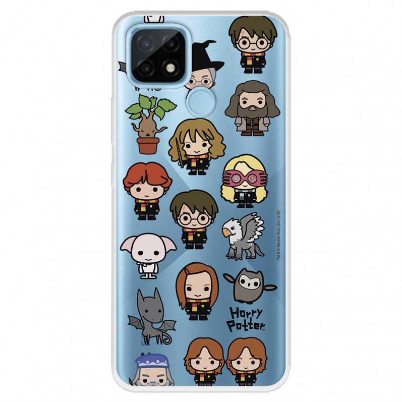 Funda para Realme C21 Oficial de Harry Potter Personajes Iconos - Harry Potter