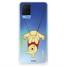 Funda para Oppo A55 4G Oficial de Disney Winnie  Columpio - Winnie The Pooh