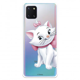 Funda para Samsung Galaxy Note10 Lite Oficial de Disney Marie Silueta - Los Aristogatos