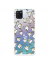 Funda para Samsung Galaxy Note10 Lite Oficial de Disney Chip Potts Siluetas - La Bella y la Bestia