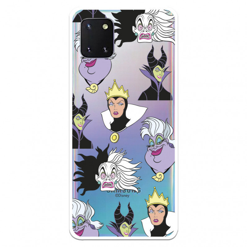 Funda para Samsung Galaxy Note10 Lite Oficial de Disney Villanas Patrón - Villanas Disney