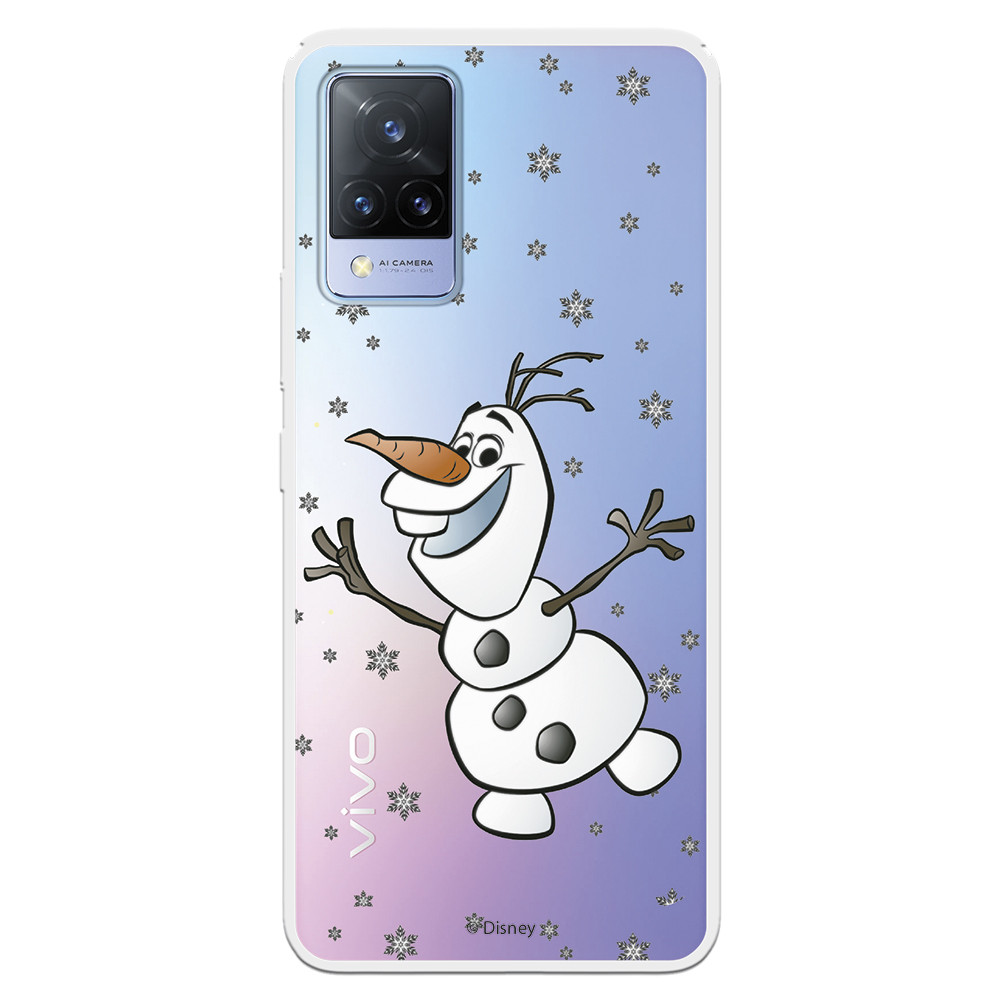 Funda para Samsung Galaxy A14 5G Oficial de Disney Olaf Transparente -  Frozen