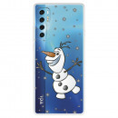 Funda para TCL 20 Pro 5G Oficial de Disney Olaf Transparente - Frozen