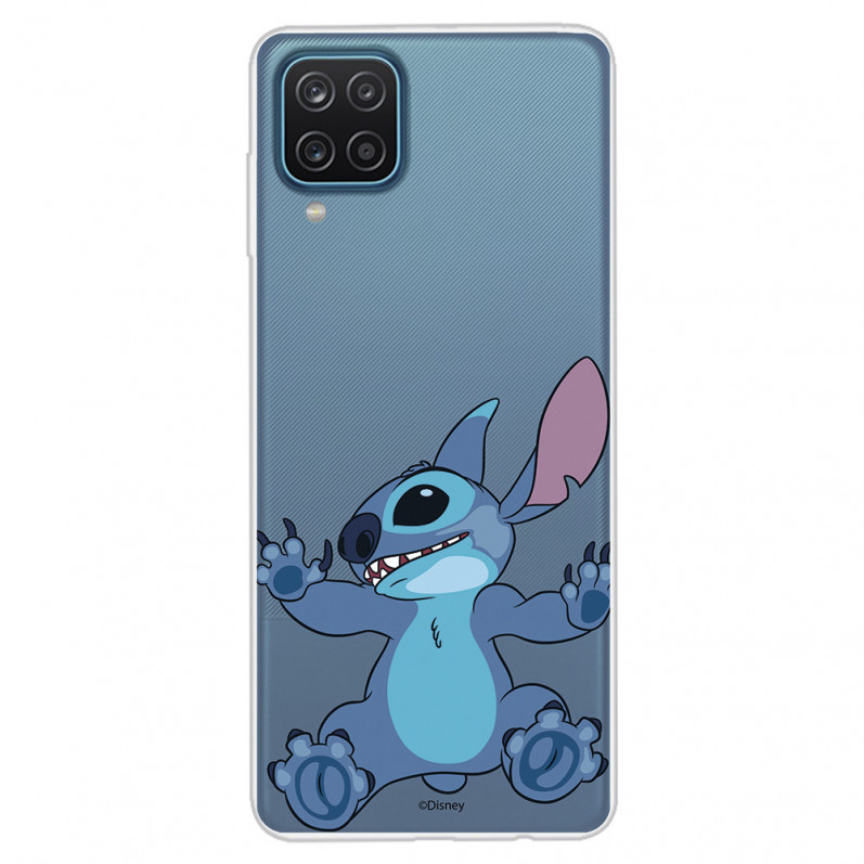 Funda para Samsung Galaxy M12 Oficial de Disney Stitch Trepando - Lilo & Stitch