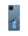 Funda para Samsung Galaxy M12 Oficial de Disney Stitch Trepando - Lilo & Stitch