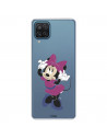 Funda para Samsung Galaxy M12 Oficial de Disney Minnie Rosa - Clásicos Disney