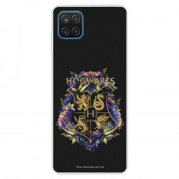 Funda para Samsung Galaxy M12 Oficial de Harry Potter Hogwarts Floral - Harry Potter