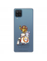 Funda para Samsung Galaxy M12 Oficial de Star Wars Personajes Robots - Star Wars