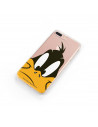 Funda para Samsung Galaxy M12 Oficial de Warner Bros Pato Lucas Silueta Transparente - Looney Tunes