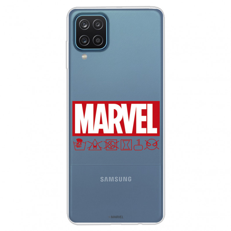 Funda para Samsung Galaxy M12 Oficial de Marvel Marvel Logo Red - Marvel