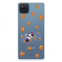 Funda para Samsung Galaxy M12 Oficial de Disney Minnie Minnie Love - Clásicos Disney