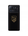 Etui Atlético de Madrid do Xiaomi Mi 11 Ultra Gold Crest czarne tło – oficjalna licencja Atlético de Madrid