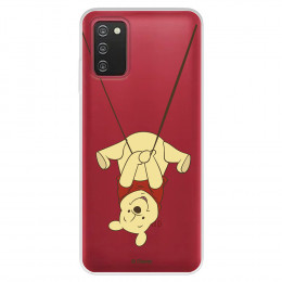 Funda para Samsung Galaxy A03s Oficial de Disney Winnie  Columpio - Winnie The Pooh