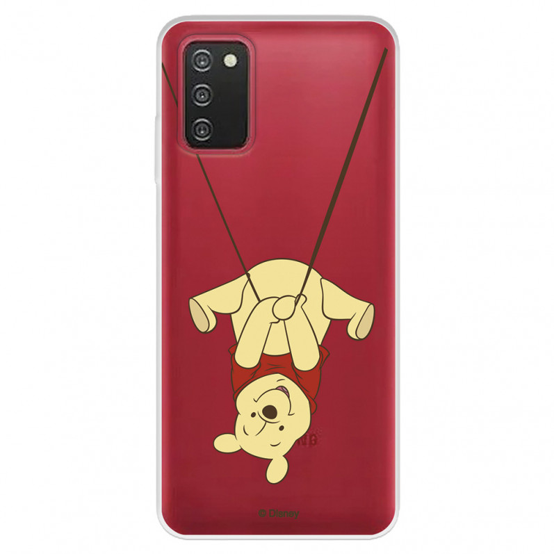 Funda para Samsung Galaxy A03s Oficial de Disney Winnie  Columpio - Winnie The Pooh