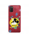 Funda para Samsung Galaxy A03s Oficial de Disney Mickey Mickey Urban - Clásicos Disney