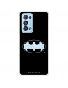 Funda para Oppo Reno6 Pro Oficial de DC Comics Batman Logo Transparente - DC Comics