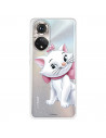 Funda para Huawei Honor 50 5G Oficial de Disney Marie Silueta - Los Aristogatos