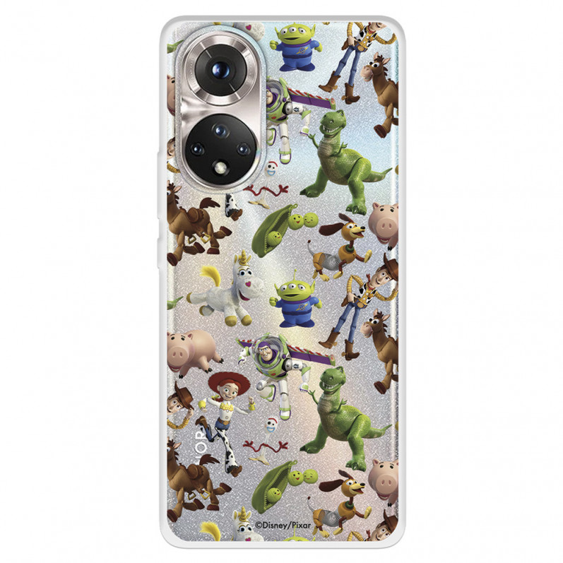 Funda para Huawei Honor 50 5G Oficial de Disney Muñecos Toy Story Siluetas - Toy Story